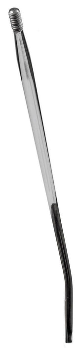 HURST Chrome Single bend With Offset 12" Length, 3/8" Thread Replacement Shifter Stick HU5388022 Autofit