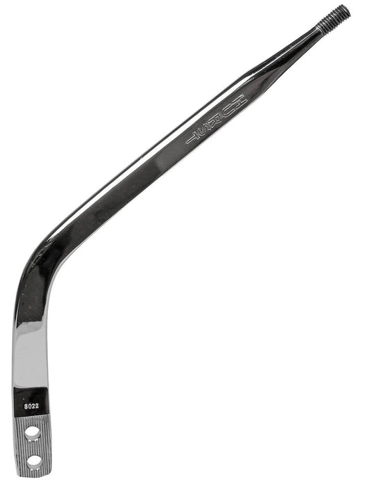 HURST Chrome Single bend With Offset 12" Length, 3/8" Thread Replacement Shifter Stick HU5388022 Autofit