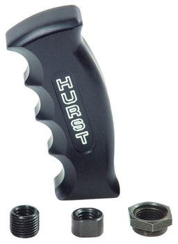 HURST CNC Machined Aluminium, Black Anodised Finish, M16 x 1.50, M12 x 1.75 Pistol Grip Shifter Handle HU1536010 Autofit