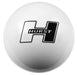 HURST Round White Plastic with Hurst Logo Replacement Shifter Knob HU1631401 Autofit
