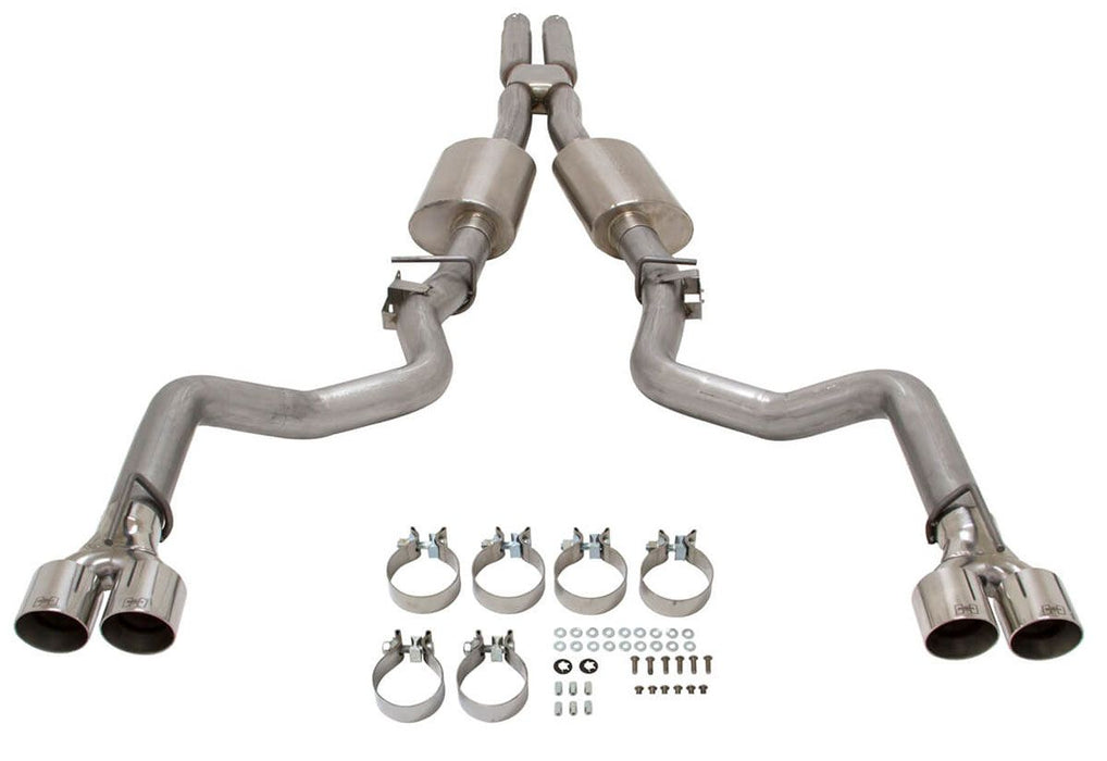 HURST Suit 2015-17 Ford Mustang GT with 5.0L V8 Engine Elite Series 3" Cat-Back Exhaust System HU6350024 Autofit