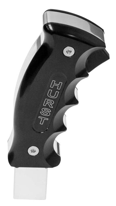 HURST Suit 2016-18 Chevrolet Camaro, Black Anodised / Polished Aluminium Billet Pistol Grip Handle HU5380436 Autofit