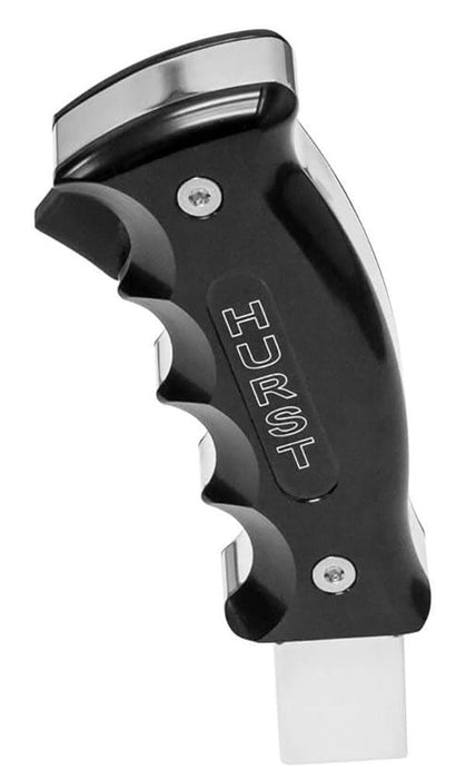 HURST Suit 2016-18 Chevrolet Camaro, Black Anodised / Polished Aluminium Billet Pistol Grip Handle HU5380436 Autofit