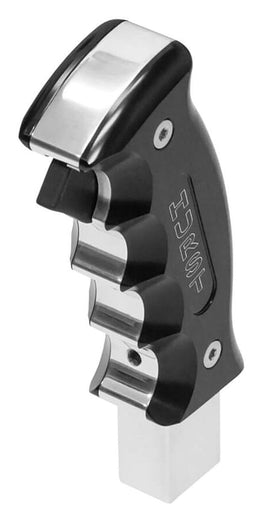HURST Suit 2016-18 Chevrolet Camaro, Black Anodised / Polished Aluminium Billet Pistol Grip Handle HU5380436 Autofit