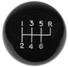 HURST With 3/8-16 Thread Classic Black 6-Speed Shifter knob HU1630140 Autofit