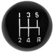 HURST With 3/8-16 Thread Replacement Black 5-Speed Shifter Knob HU1630125 Autofit
