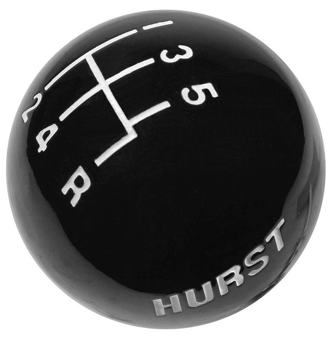 HURST With 3/8-16 Thread Replacement Black 5-Speed Shifter Knob HU1630125 Autofit