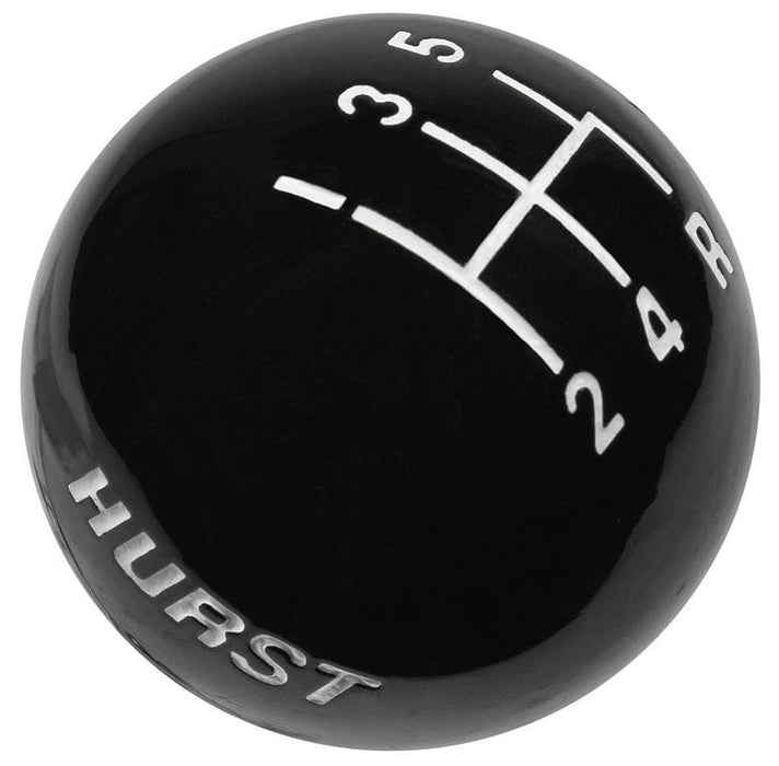 HURST With 3/8-16 Thread Replacement Black 5-Speed Shifter Knob HU1630125 Autofit