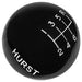 HURST With 3/8" Thread 6-Speed Black Manual Shift Knob HU1631040 Autofit
