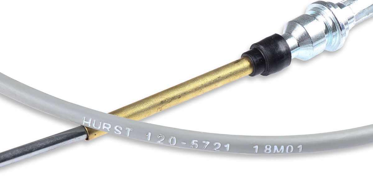 HURST With Adjustable & Single Eyelet Ends 5 FT Shifter Cable HU5000025 Autofit