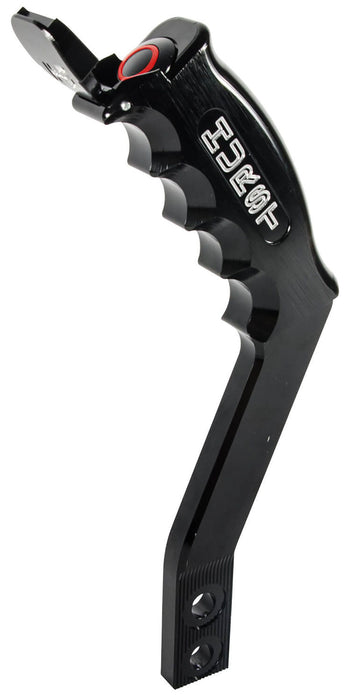 HURST With Built-In 12V Switch, Black Aluminium, 8.75" Length Nitro Stick Manual Shift Handle - Pistol Grip HU5381001 Autofit