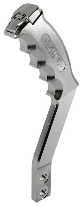 HURST With Built-In 12V Switch, Clear Anodized Aluminium, 8.75" Length Nitro Stick Manual Shift Handle - Pistol Grip HU5381000 Autofit