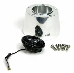 IDIDIT Brushed Aluminium Suit 5-Bolt Grant 5-Bolt Steering Wheel Adaptor With Horn ID2207310030 Autofit