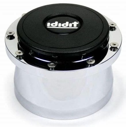 IDIDIT Chrome Finish 9-Bolt Steering Wheel Adapter (No Horn) ID2201300020 Autofit