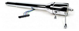 IDIDIT Chrome Finish With 1" DD Shaft 28" LHD Collapsible Tilt Steering Column ID1300280020 Autofit