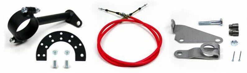 IDIDIT For a 2-1/4" Ford stock column, C-4 transmission Cable Shift Linkage Kit ID2802350010 Autofit