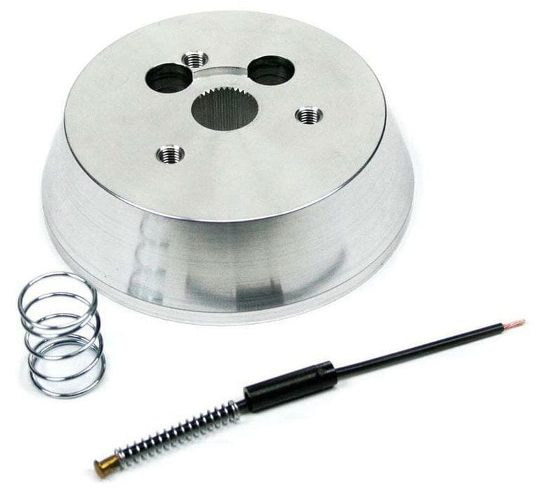 IDIDIT Polished Aluminium Suit 5-Bolt Grant 3-Bolt Steering Wheel Adaptor With No Horn ID2208310040 Autofit