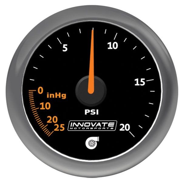 INNOVATE 2-1/16" Boost/Vacuum 20 PSI MTX Analogue Gauge IM3857 Autofit