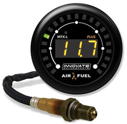 INNOVATE 2-1/16" Digital Air/Fuel Ratio Gauge Kit With 3FT Cable MTX-L Plus Digital Gauge IM3924 Autofit