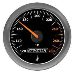 INNOVATE 2-1/16" Oil Or Water Temprature, 180-280°F MTX Analogue Gauge IM3861 Autofit