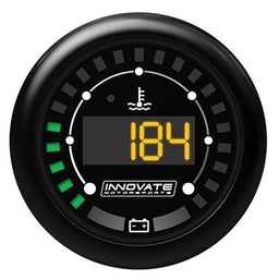 INNOVATE 2-1/16" Water Temprature & Battery Voltage MTX Digital Gauge IM3853 Autofit