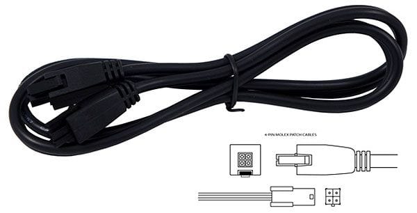 INNOVATE 4-ft Suit LM-2, LC-2, and MTX series gauges. Serial Patch Cable (4pin to 4pin) IM3846 Autofit