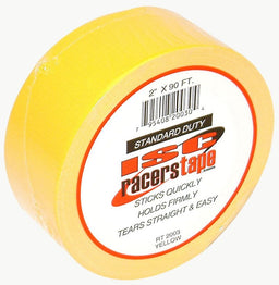 ISC 2" Wide x 90-Ft. Roll Standard Duty Tape - Yellow RT2003 Autofit