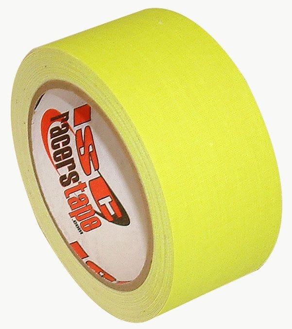 ISC 2" x 45ft. Roll Dull Finish Gaffer's Tape - Neon Yellow RT7203NDF Autofit