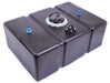 JAZ 1 x -8AN Outlet, 1 x -8AN Rollover Vent 16 Gallon Flat Bottom Pro Street Poly Fuel Cell (Black) with Foam JAZ202-016-01 Autofit