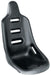 JAZ Black Finish. (30.25" High x 19" Wide) Mini Pro Stock Poly Seat JAZ100-110-01 Autofit