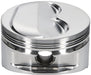 JE Small Block Chevy 427, 4.125" bore, 4.000" stroke, 6.1cc dome 400 Small Block Chevy - 23° Dome Forged Piston J182024 Autofit