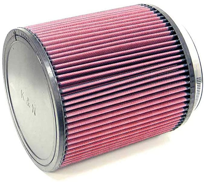 K&N 10 in (254 mm) H x 7.5 in (191 mm) OD - KNRU-3270 K&N Universal Clamp On Filter Fits 6 in (152 mm) KNRU-3270 Autofit