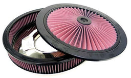 K&N 14 x 2-1/2" X-Stream Air Filter Assembly with Flat Base KN66-3000 Autofit