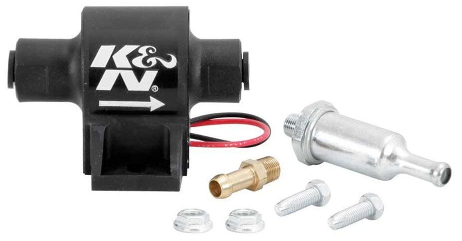 K&N 15 Gallons per Hour between 1 & 2psi - KN81-0400 K&N Universal Inline Electric Fuel Pump KN81-0400 Autofit