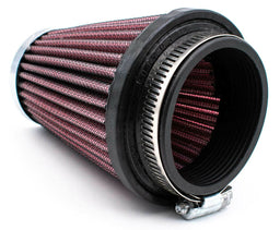 K&N 2.75 in (70 mm) H x 3 in (76 mm) Base OD x 2 in (51 mm) Top OD - KNRC-2340 K&N Universal Clamp On Filter Fits 2.125 in (54 mm) KNRC-2340 Autofit