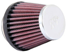 K&N 2.75 in (70 mm) H x 3 in (76 mm) Base OD x 2 in (51 mm) Top OD - KNRC-2340 K&N Universal Clamp On Filter Fits 2.125 in (54 mm) KNRC-2340 Autofit