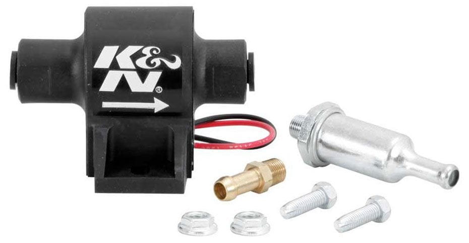 K&N 25 Gallons per Hour between 1.5 & 4psi - K&N Universal Inline Electric Fuel Pump KN81-0401 Autofit