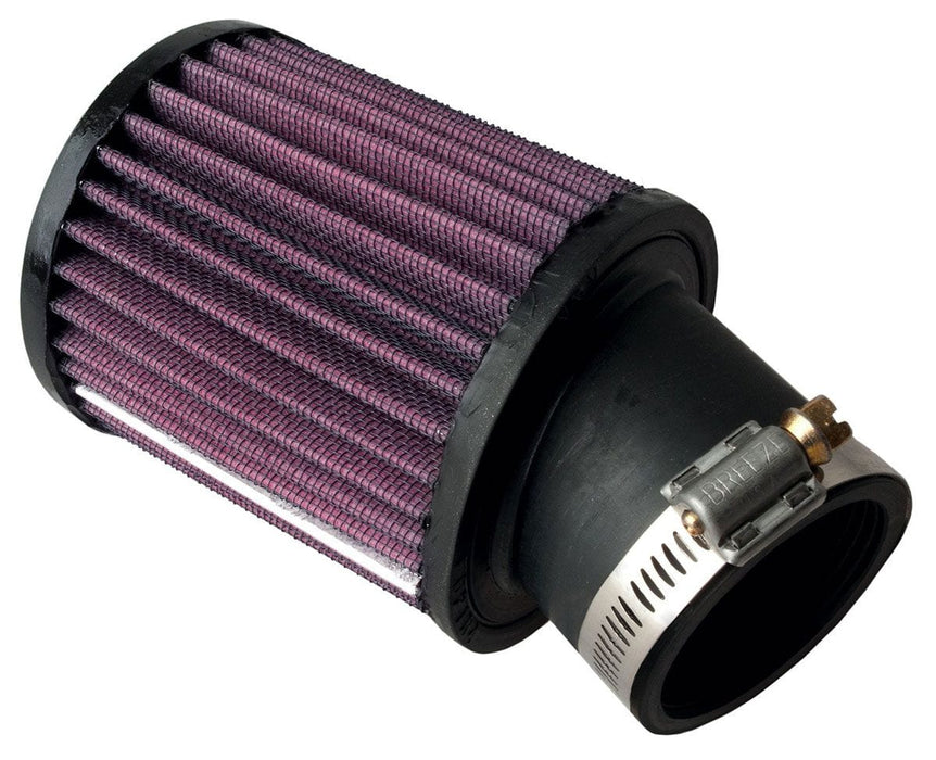 K&N 3.5 in (89 mm) H x 4 in (102 mm) OD - KNRU-1400 K&N Universal Clamp On Filter Fits 1.938 in (49 mm) KNRU-1400 Autofit