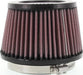 K&N 3.5 in (89 mm) H x 5.375 in (137 mm) Base OD x 4.375 in (111 mm) Top OD - KNRU-2510 K&N Universal Clamp On Filter Fits 4 in (102 mm) KNRU-2510 Autofit