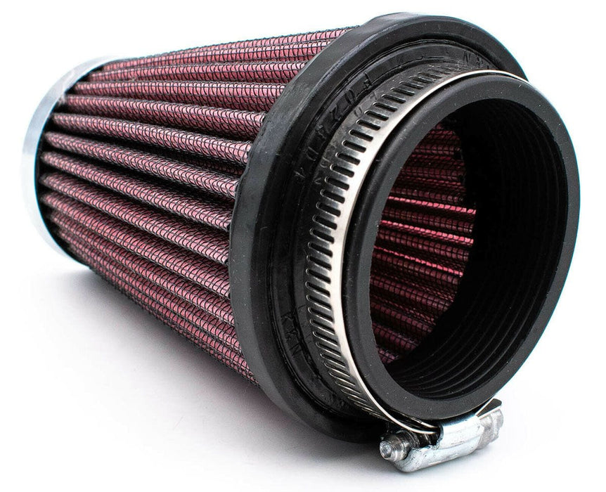 K&N 3 in (76 mm) H x 3 in (76 mm) Base OD x 2 in (51 mm) Top OD - KNRC-2330 K&N Universal Clamp On Filter Fits 2.125 in (54 mm) KNRC-2330 Autofit