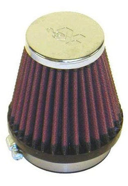 K&N 3 in (76 mm) H x 3 in (76 mm) Base OD x 2 in (51 mm) Top OD - KNRC-2330 K&N Universal Clamp On Filter Fits 2.125 in (54 mm) KNRC-2330 Autofit