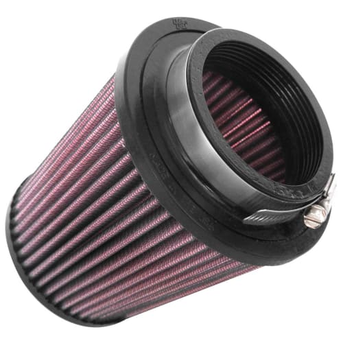 K&N 4.875 in (124 mm) H x 4.688 in (119 mm) Base OD x 3.5 in (89 mm) Top OD K&N Universal Clamp On Filter Fits 2.75 in (70 mm) KNRU-9350 Autofit