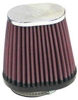 K&N 4 in (102 mm) Base L x 3 in (76 mm) Base W x 4 in (102 mm) H x 3 in (76 mm) Top L x 2 in (51 mm) Top W - KNRC-2890 K&N Universal Clamp On Filter Fits 2.125 in (54 mm) KNRC-2890 Autofit