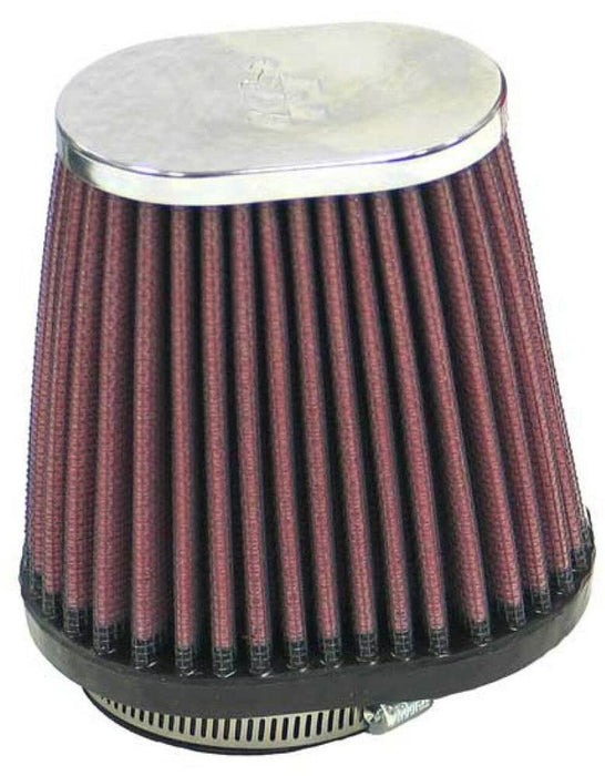 K&N 4 in (102 mm) Base L x 3 in (76 mm) Base W x 4 in (102 mm) H x 3 in (76 mm) Top L x 2 in (51 mm) Top W - KNRC-2890 K&N Universal Clamp On Filter Fits 2.125 in (54 mm) KNRC-2890 Autofit