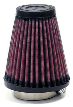 K&N 4 in (102 mm) H x 3.5 in (89 mm) Base OD x 2 in (51 mm) Top OD - KNR-1080 K&N Universal Clamp On Filter Fits 1.688 in (43 mm) KNR-1080 Autofit