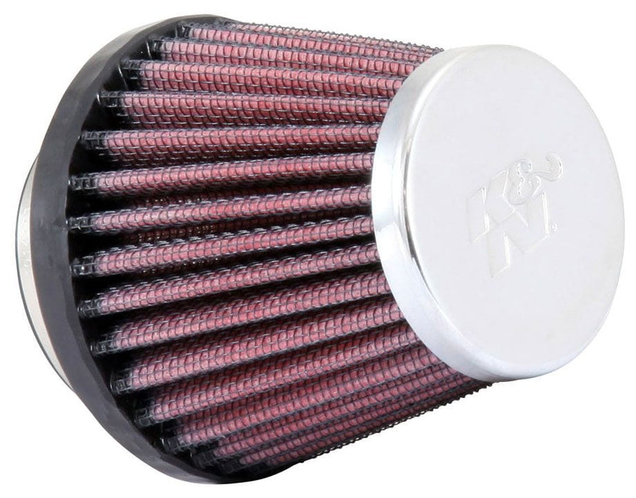 K&N 4 in (102 mm) H x 3.5 in (89 mm) Base OD x 2 in (51 mm) Top OD - KNRC-1920 K&N Universal Clamp On Filter Fits 2.125 in (54 mm) KNRC-1920 Autofit