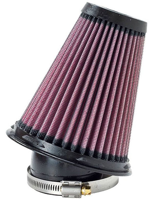 K&N 5.75 in (146 mm) H x 5.25 in (133 mm) Base OD x 2.5 in (64 mm) Top OD - KNRU-5006 K&N Universal Clamp On Filter Fits 2.5 in (64 mm) KNRU-5006 Autofit