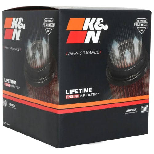 K&N 5" CLAMP ON TAPERED AIR FILTER KNRU-5147 Autofit