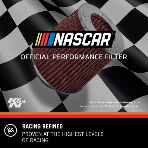 K&N 5" CLAMP ON TAPERED AIR FILTER KNRU-5147 Autofit