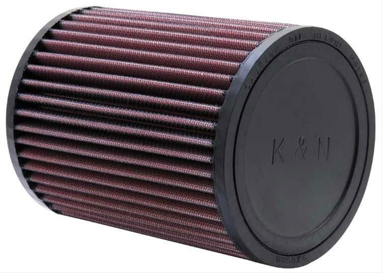 K&N 6.5 in (165 mm) H x 5 in (127 mm) OD - KNRU-2820 K&N Universal Clamp On Filter Fits 3 in (76 mm) KNRU-2820 Autofit